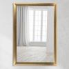 CLAMARO Neo Collage Wall Mirror 65 x 65 cm, Gold, 38 mm Wood Frame view 1