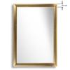 CLAMARO Neo Collage Wall Mirror 65 x 65 cm, Gold, 38 mm Wood Frame view 3