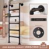 LIUWOPA Heavy-Duty 279.4 cm Metal Loft Ladder for Attics and Basements view 2