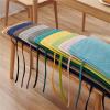 AOPEZIA Outdoor Bench Cushion, Washable, Non-Slip, Yellow, 35 x 150 cm view 2