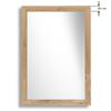 CLAMARO Neo Collage Wall Mirror 45 x 90 cm, Vintage Silver Oak view 3