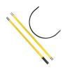 Commercial Insulated High-Voltage Rescue Hook, Portable 10 kV/35 kV/110 kV/220 kV Fiberglass Rescue Pole, Yellow, 1.8 m/5.9 ft view 2
