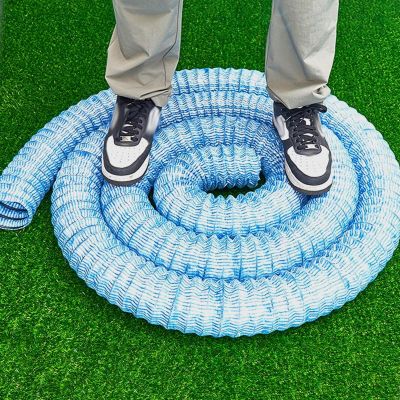 KOQENAG 5 cm Perforated Drainage Pipe, Underground Drainage System, 25 ft (7.6 m)