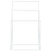 Freestanding Towel Rack, White, 48 x 24 x 79 cm view 3