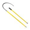 3/5/6/10 ft Electrical Safety Rescue Hook, 10 kV–220 kV High-Voltage Epoxy-Insulated Pole with 20-Inch Opening, Portable Emergency Protection Equipment for Electricians (Yellow, 3 m/9.8 ft) view 1
