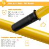 3/5/6/10 ft Electrical Safety Rescue Hook, 10 kV–220 kV High-Voltage Epoxy-Insulated Pole with 20-Inch Opening, Portable Emergency Protection Equipment for Electricians (Yellow, 3 m/9.8 ft) view 4