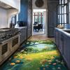LANDERSION Cartoon Green Nature Landscape Area Rug, 180 x 300 cm view 4