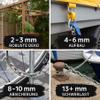 SCREW REBEL 3.0 mm A4 Stainless Steel Chain, 2 x 25 cm view 3