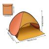Weqizuerqi 59 x 78 x 49 cm Headrest Beach Tent Sun Shelter view 4