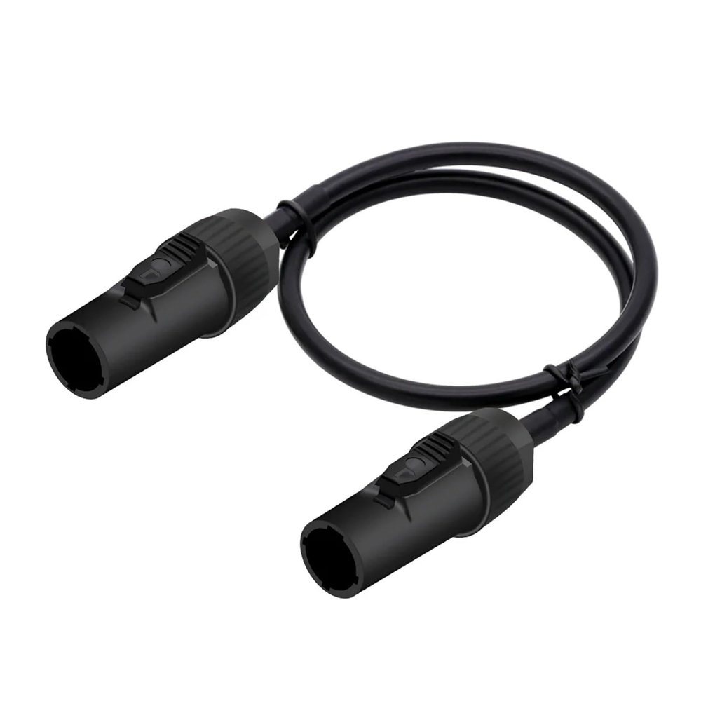 ROBAUN 1–10 m 3-Pin Waterproof High-End PowerCON Connector, NAC3FX-W/NAC3MX-W, IP65, 1 pc