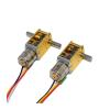 WENH Tiny 10 mm All-Metal Geared Stepper Motor, DC 5 V/6 V, Ratio 603, Double Shaft view 1
