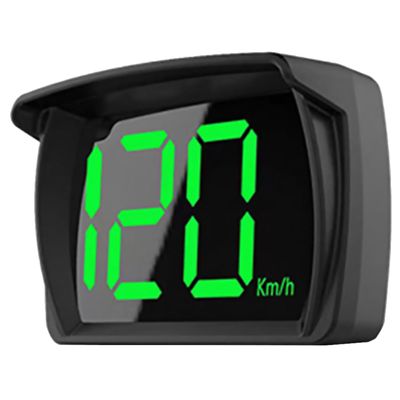 Black Car HUD Tachometer, Universal Digital GPS Display
