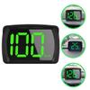 Black Car HUD Tachometer, Universal Digital GPS Display view 4