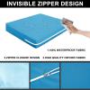 KYJSW Waterproof Outdoor Seat Cushion Cover for Rattan Chair, Lake Blue, 40 x 40 x 5 cm view 4