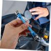 Motorcycle Tool Set, Metal Adjustable Wrench, Blue view 4