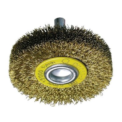 6 mm Crimped-Wire Round Brushes for Straight Grinders