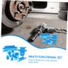 ABOOFAN 2-Pack Auto Dent Puller Kit, Blue Plastic, 15 Pieces Each view 2