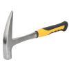 Double-Headed Flat-Face Geological Survey Brick Hammer, High-Carbon Steel view 1