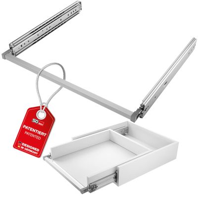 SOTECH VarioSlide Pat. Heavy-Duty Drawer Slide KV2-200-H76-1150 EH, 1150 mm, 200 kg
