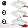 SOTECH VarioSlide Pat. Heavy-Duty Drawer Slide KV2-200-H76-1150 EH, 1150 mm, 200 kg view 4