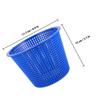 Pool Cleaning Basket for Pool Filters, Blue Plastic, Clog-Resistant view 2