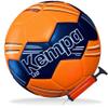 Kempa Size 2 Handball, Orange/Navy Gray + Ball Pump view 1