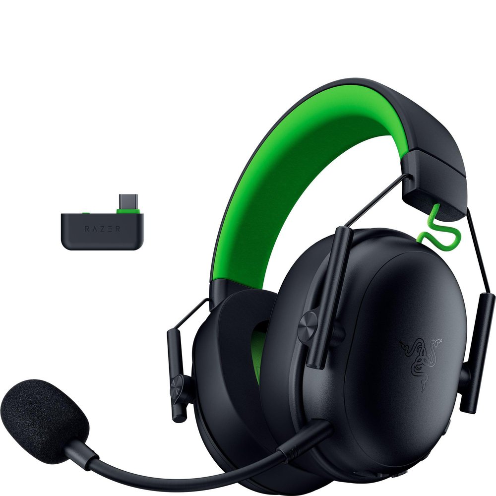 Razer BlackShark V3 X HyperSpeed for Xbox - Wireless Esports Headset - Ultra-Light 270 g - TriForce 50 mm Drivers - Detachable Microphone - 2.4 GHz HyperSpeed & Bluetooth - Xbox/PC | Black