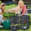 4-Pack Foldable Plant Protection Nets with Ground Stakes view 3