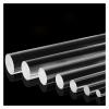 2-Piece Clear Acrylic Round Rod Set, 2540 mm Diameter, 500 mm Length (35 mm) view 1