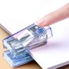 Ergonomic Compact Mini Stapler for Students, Office, and School, Blue view 3