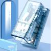 Ergonomic Compact Mini Stapler for Students, Office, and School, Blue view 4