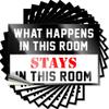 Car Stickers, “What Happens in This Room Stays in This Room” Design, Funny, 10-Pack, Car Accessory (6 x 9 cm) view 1
