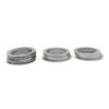 KRXSOBNV, 50-Piece 0.5 mm Thick M3–M20 Stainless Steel Flat Washers (3 x 5 x 0.5 mm) view 2