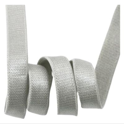 10/20/50 m 10 mm Nylon Elastic Band for Sewing, Gray (20 m × 10 mm)