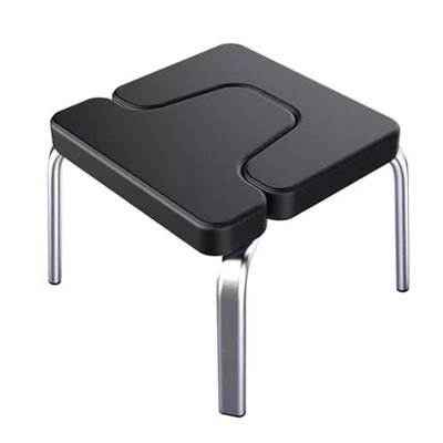 Yoga Inversion Chair with Stainless Steel Frame and Removable T-Shaped Seat