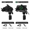 Motorcycle GPS Phone Mount with Wireless Charging, Cradle 3.0, Mirror Mount view 4