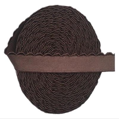 MEMEM 10 mm/13 mm Bra Strap Elastic, Nylon Shoulder Strap for Underwear, Lingerie and DIY Sewing, Brown, 3.5 Yards