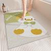 Pevfeciy Non-Slip Shower Mat 90 x 90 cm, PVC Loofah Mat with Drainage Holes view 1
