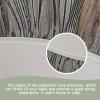 Morbuy Oval Tablecloth with Elastic Edge, Waterproof, Light Gray, 137 x 183 cm view 3