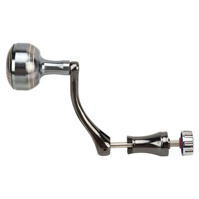 QANYEGN Fishing Reel Handle Replacement, Aluminum Alloy Spinning Reel Handle with Metal Ball Knob, Hex Shaft