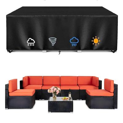 Waterproof Garden Furniture Cover, 420D Oxford Fabric, 325 x 208 x 58 cm