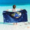 Fadaing Planets Stars & Space Beach Towel, Microfiber, Multiple Sizes view 2