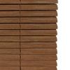 Customizable Brown Wood-Look Aluminum Venetian Blind, 145 × 210 cm view 1