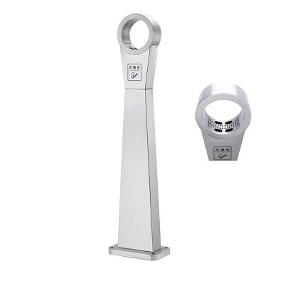 Outdoor Standing Ashtray, Stainless Steel, Freestanding