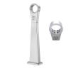 Outdoor Standing Ashtray, Stainless Steel, Freestanding view 1