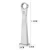 Outdoor Standing Ashtray, Stainless Steel, Freestanding view 2