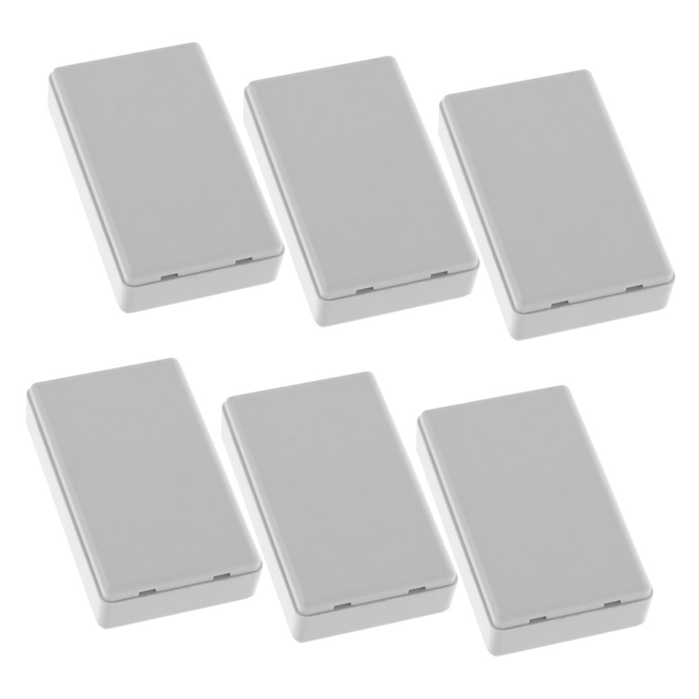 POPETPOP 6-Pack Secret ABS Storage Boxes, Dual-Purpose Hidden Safe and Junction Box for Travel and Home