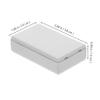 POPETPOP 6-Pack Secret ABS Storage Boxes, Dual-Purpose Hidden Safe and Junction Box for Travel and Home view 2