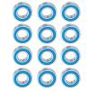 GTVNPOA 12-Piece Rubber-Sealed Bearing Kit for Tamiya Frog, Super Blackfoot and Stadium Blitzer RC Cars view 3