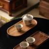 UZAMIRLEX Wooden Tea Tray, Rectangle 10.5 x 19 cm view 4